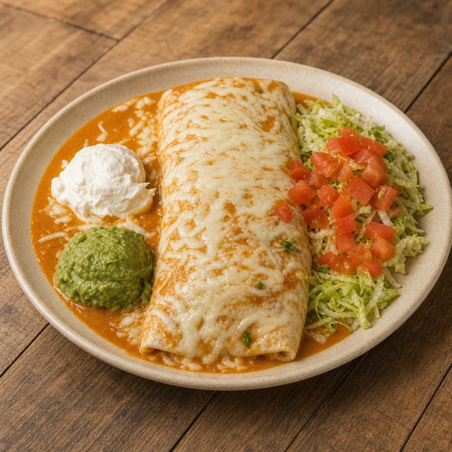 Big Fajita Burrito.