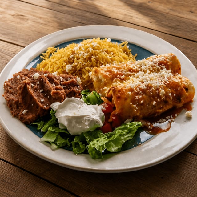K4. Cheese Enchilada.
