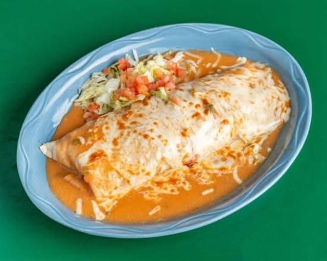 Vegetarian Burrito.